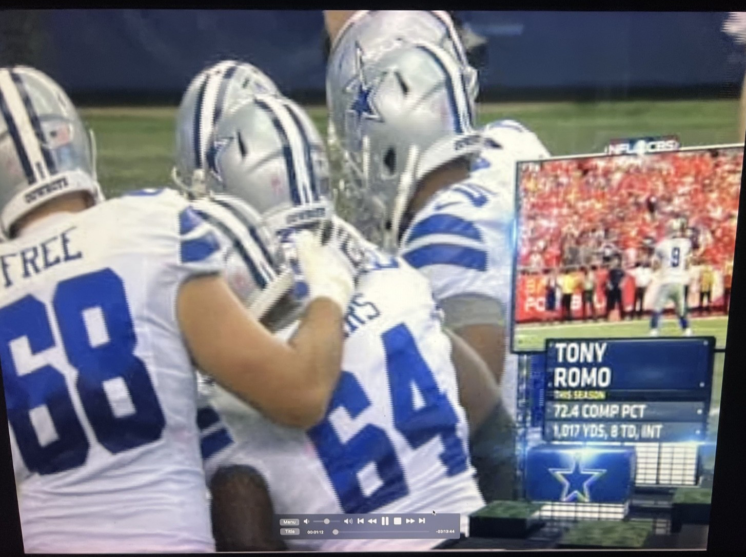 2013 Dallas Cowboys vs Denver Broncos Peyton Manning vs Romo Shootout DVD NFL