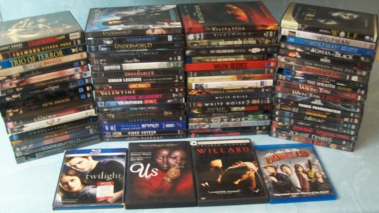 Horror DVDs and Blu-rays Ti to Z $2.95 to $9.95 Buy More Save Up To 25%