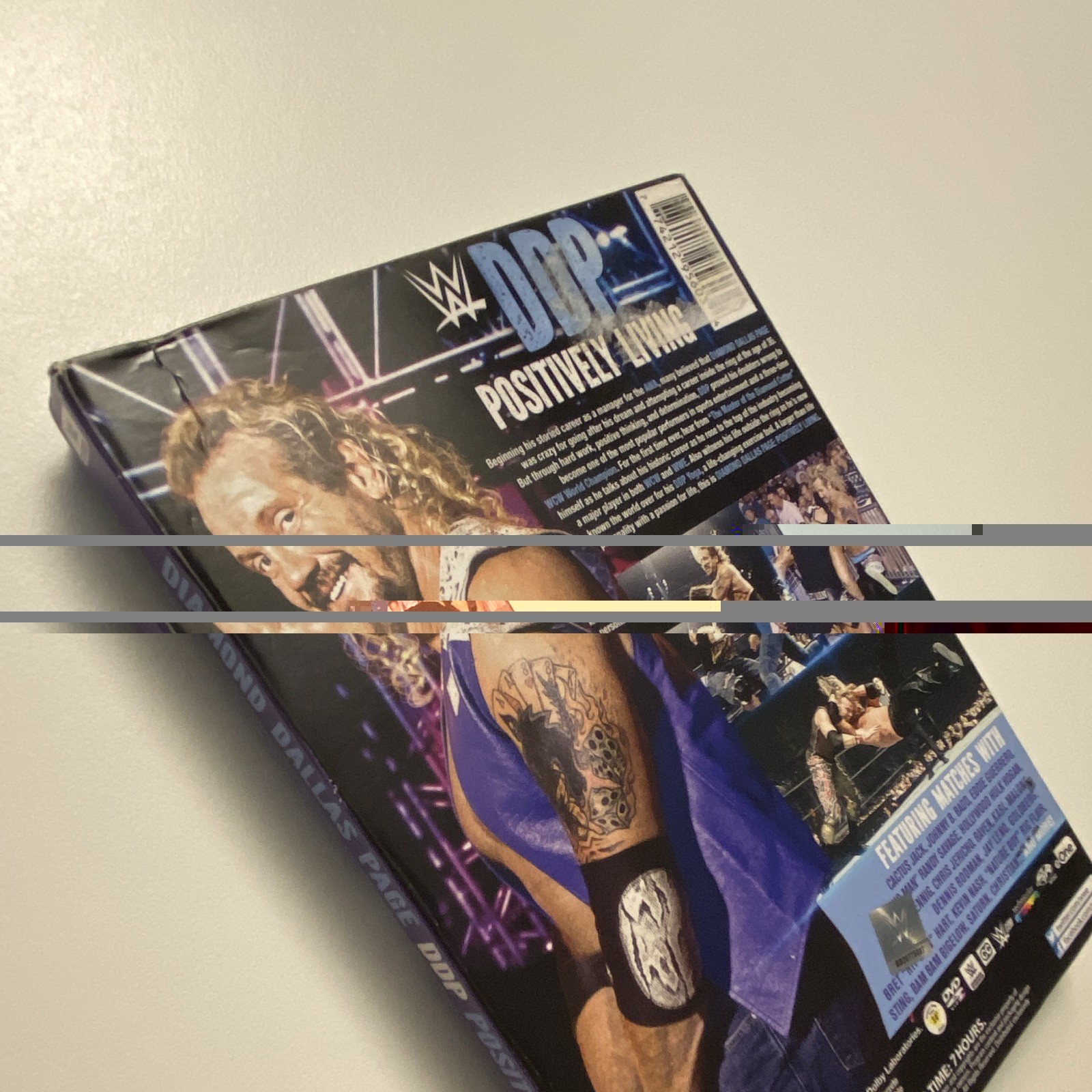 WWE: Diamond Dallas Page – Positively Living (DVD, 2017, 3-Disc Set)