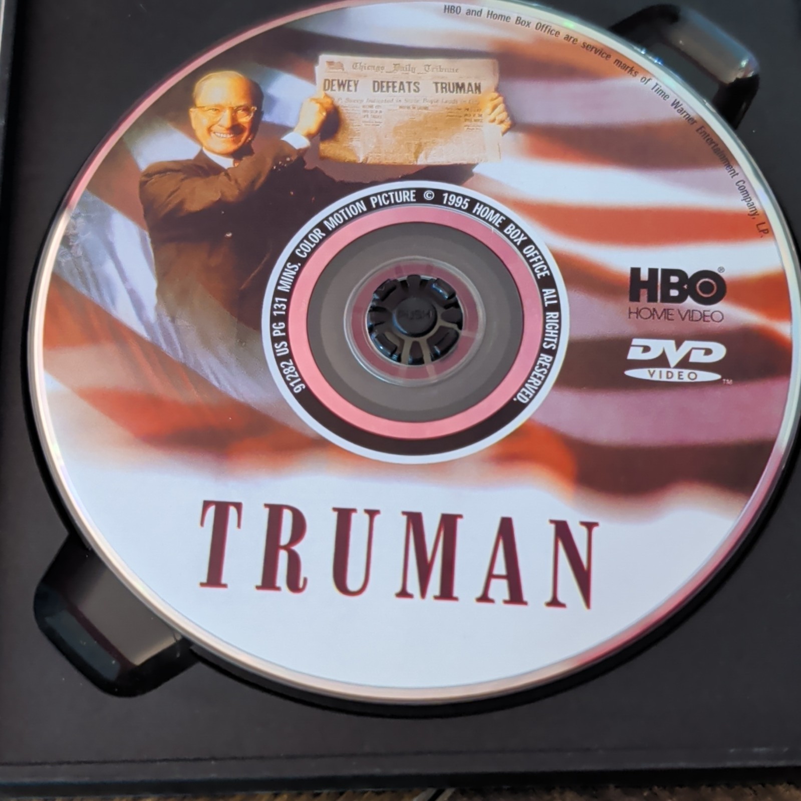 HBO Home Video Truman DVD Drama PG Gary Sinise Frank Pierson Interactive 1995