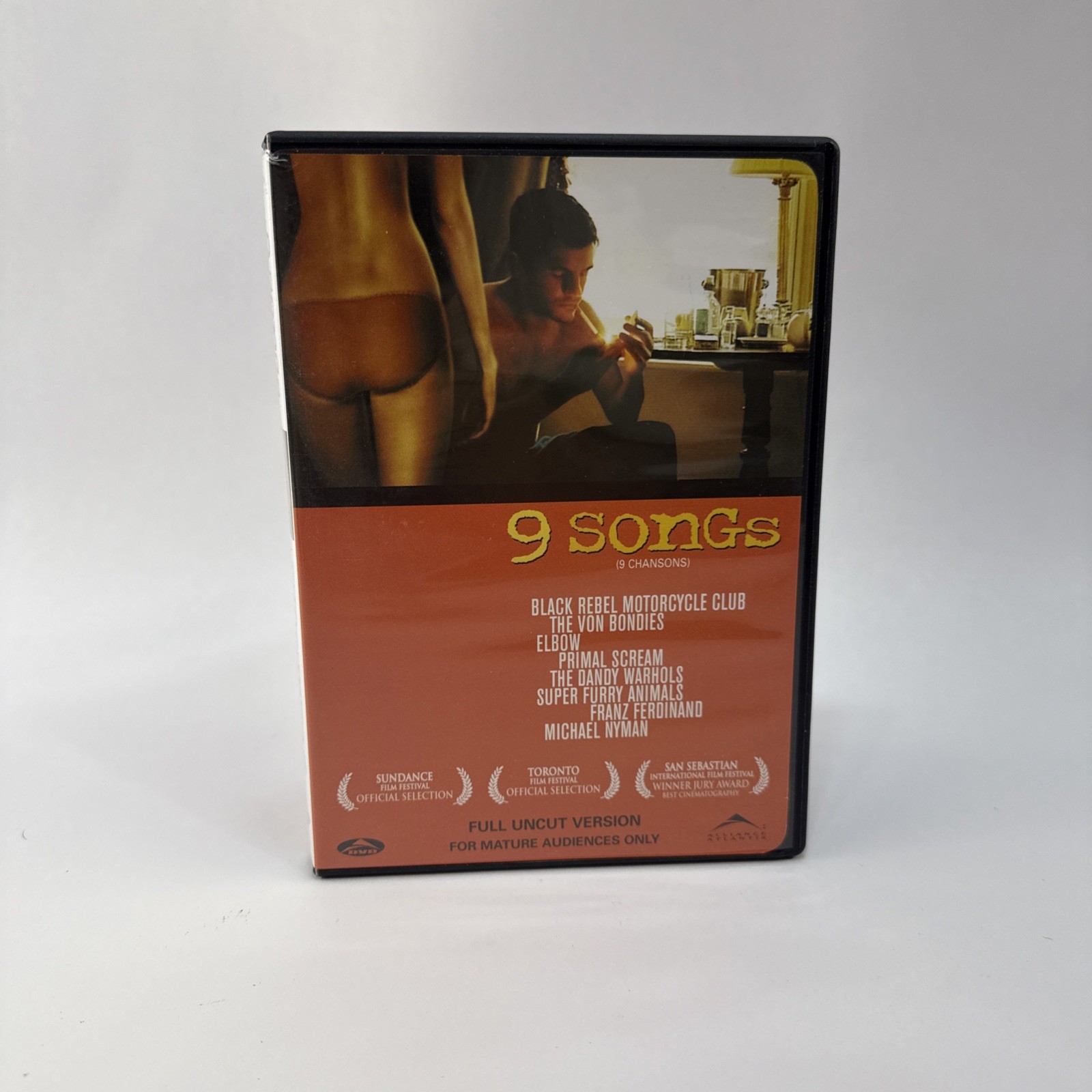 9 Songs (DVD, 2005) Unrated Full Uncut Version Michael Winterbottom Rare
