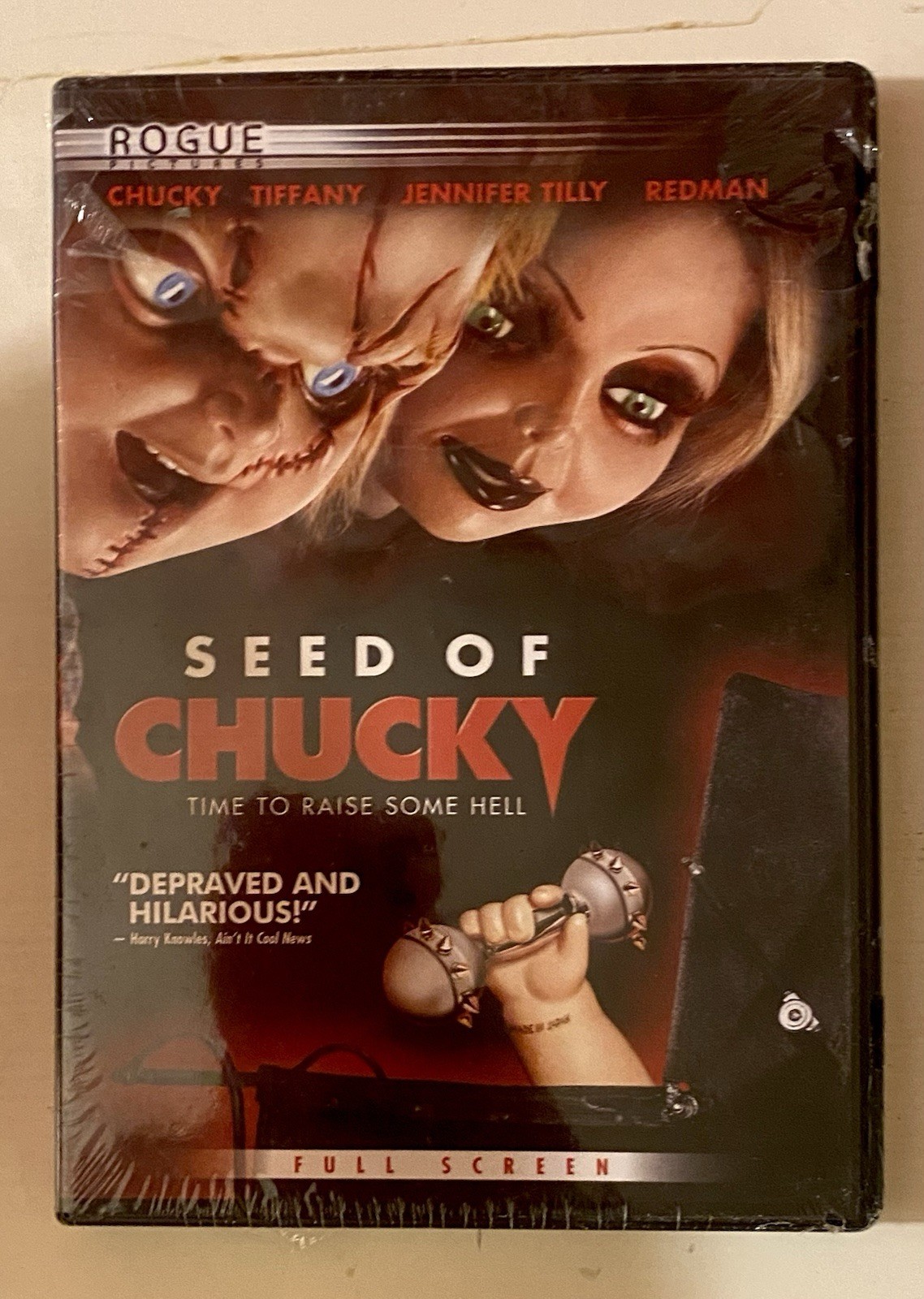 Seed of Chucky (DVD, 1998) Horror BRAND NEW SEALED Don Mancini Brad Dourif Cult