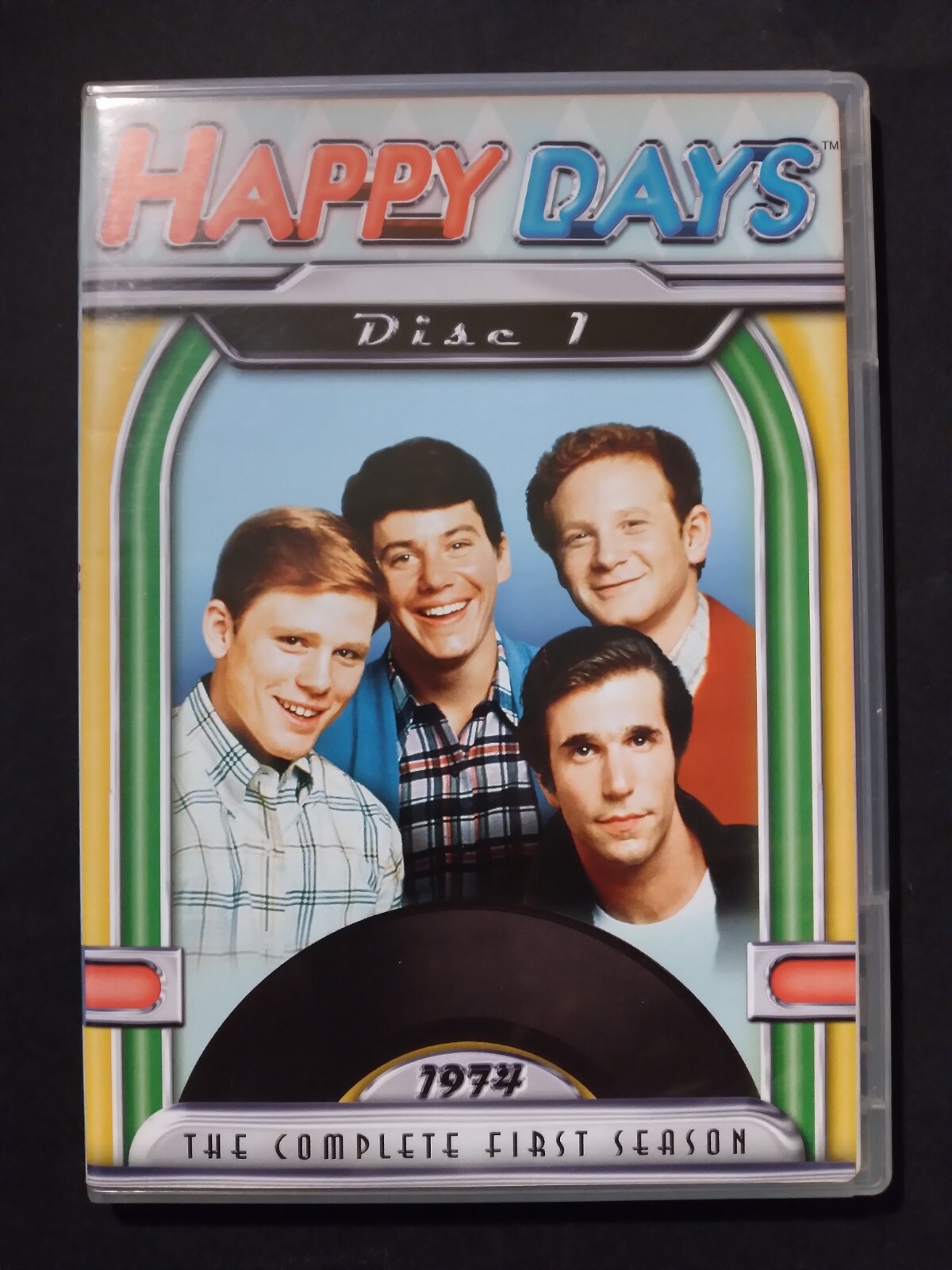 HAPPY DAYS – The Complete First Season (DVD, 1974, 3 Disc Set)