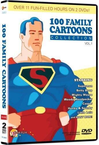 100 Family Cartoons Collection, Vol. 1 – DVD By n/a – VERY GOOD