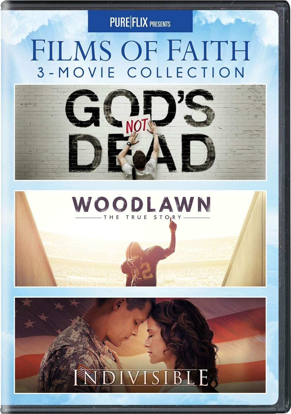 Films of Faith 3-movie Collection DVD David A.R. White NEW