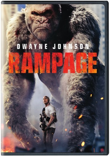Rampage (DVD, 2018) The Disk Only Rdbx R1803