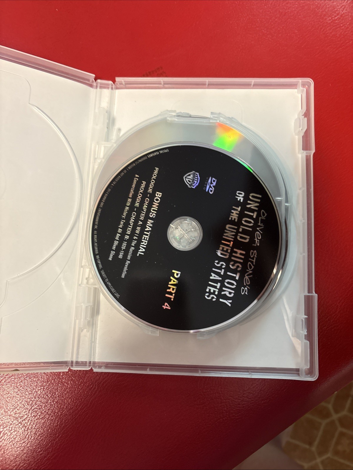 Untold History of the United States 4 DVD Oliver Stone Documentary Movie 2014