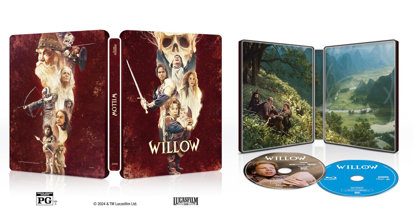Steelbook Willow (4K / Blu-ray + Digital) New