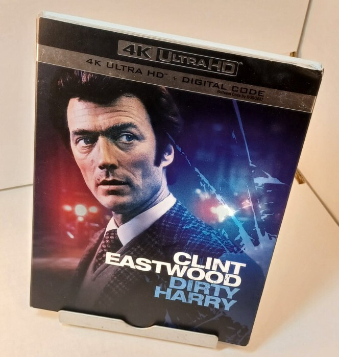 Dirty Harry 1971 (4K)-SLIPCOVER -Brand NEW (Sealed)- Shipping with Tracking