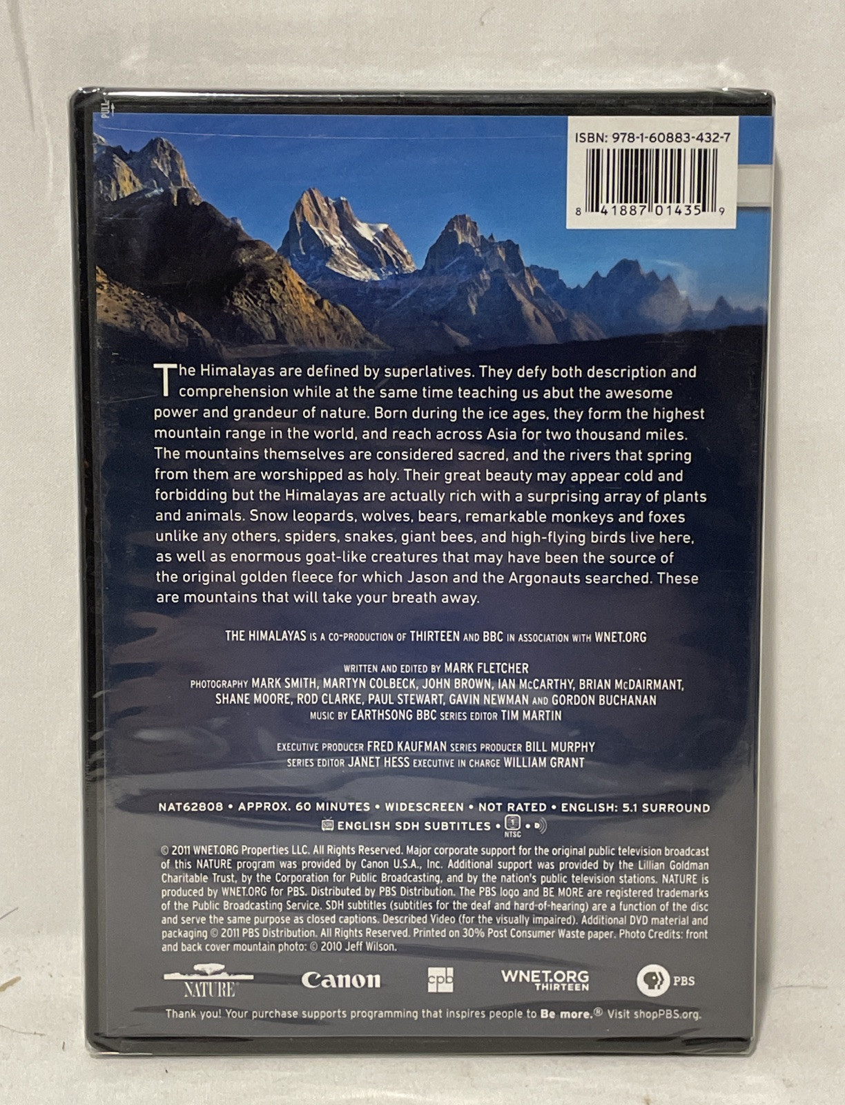 Nature: The Himalayas (DVD, 2011) Brand New Sealed PBS