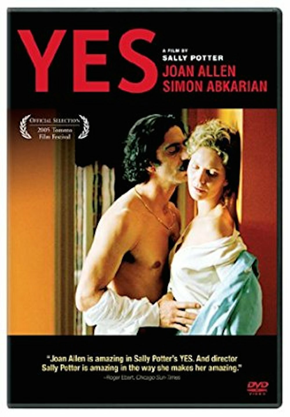 YES (DVD) SALLY POTTER -You Can CHOOSE WITH OR WITHOUT A CASE