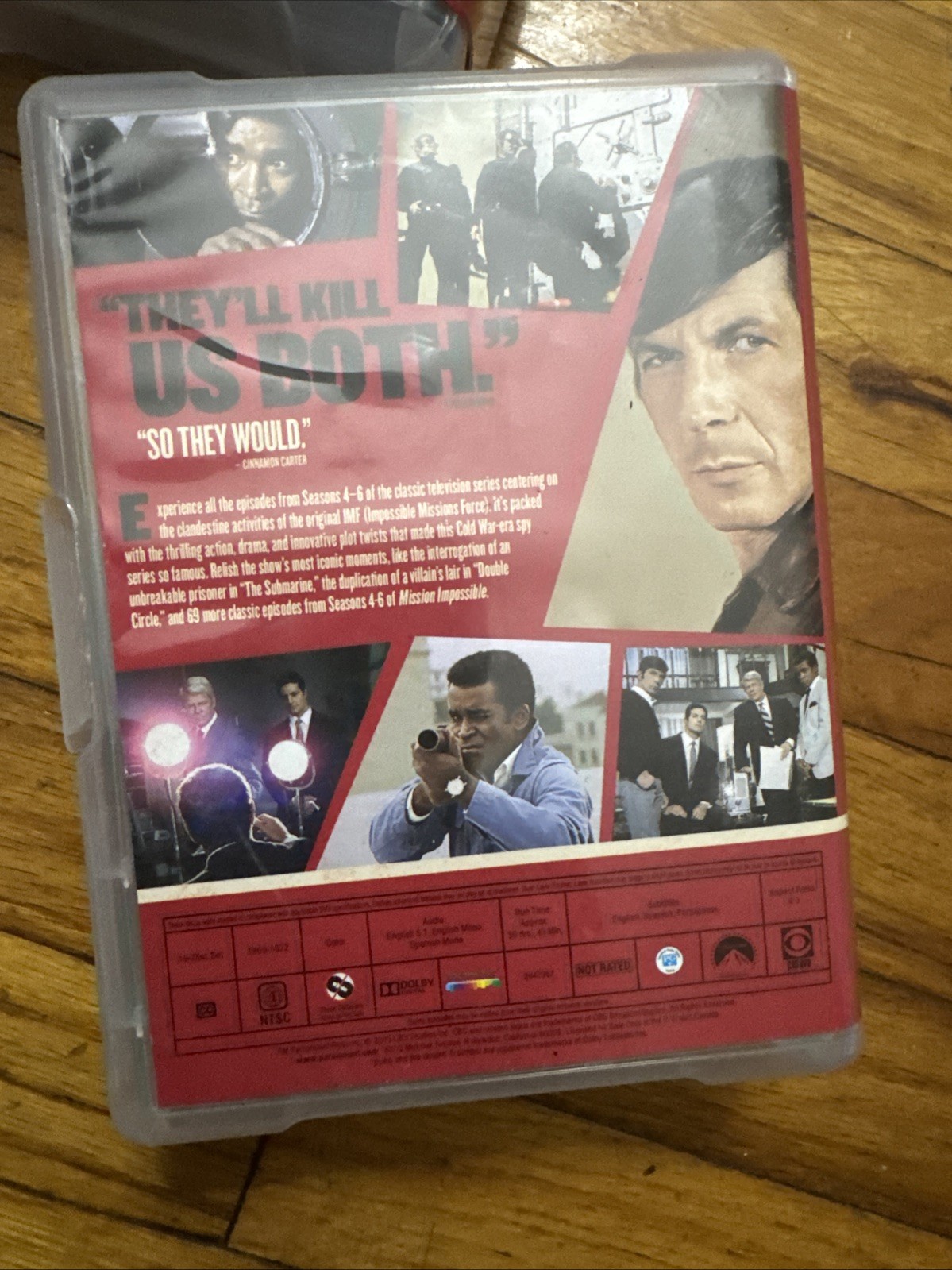 MISSION IMPOSSIBLE COMPLETE ORIGINAL TELEVISION SERIES DVD 1 2 3 4 5 6