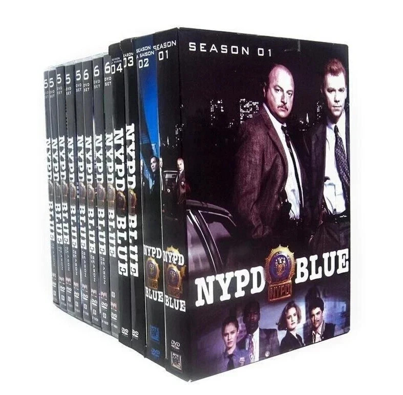 NYPD Blue: Complete TV Series Seasons 1-12 ( DVD 63-Disc Set ) Brand New USA
