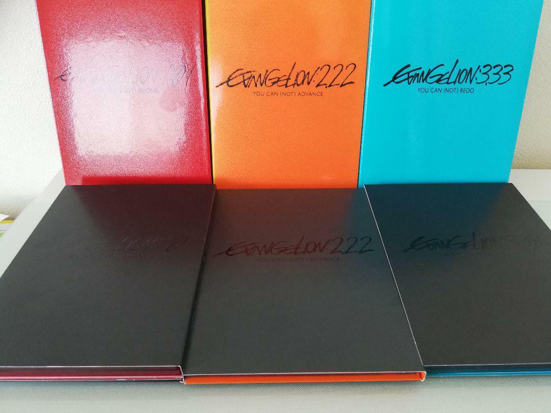 Evangelion New Theatrical Ver DVD Jo 1.01 Ha 2.22 Q 3.33 Set W/ Bonus Anime Film
