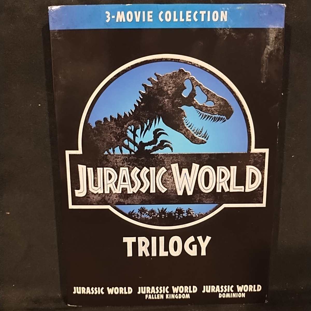 Jurassic World Trilogy New 3 Pack Jurassic World, Fallen Kingdom, Dominion