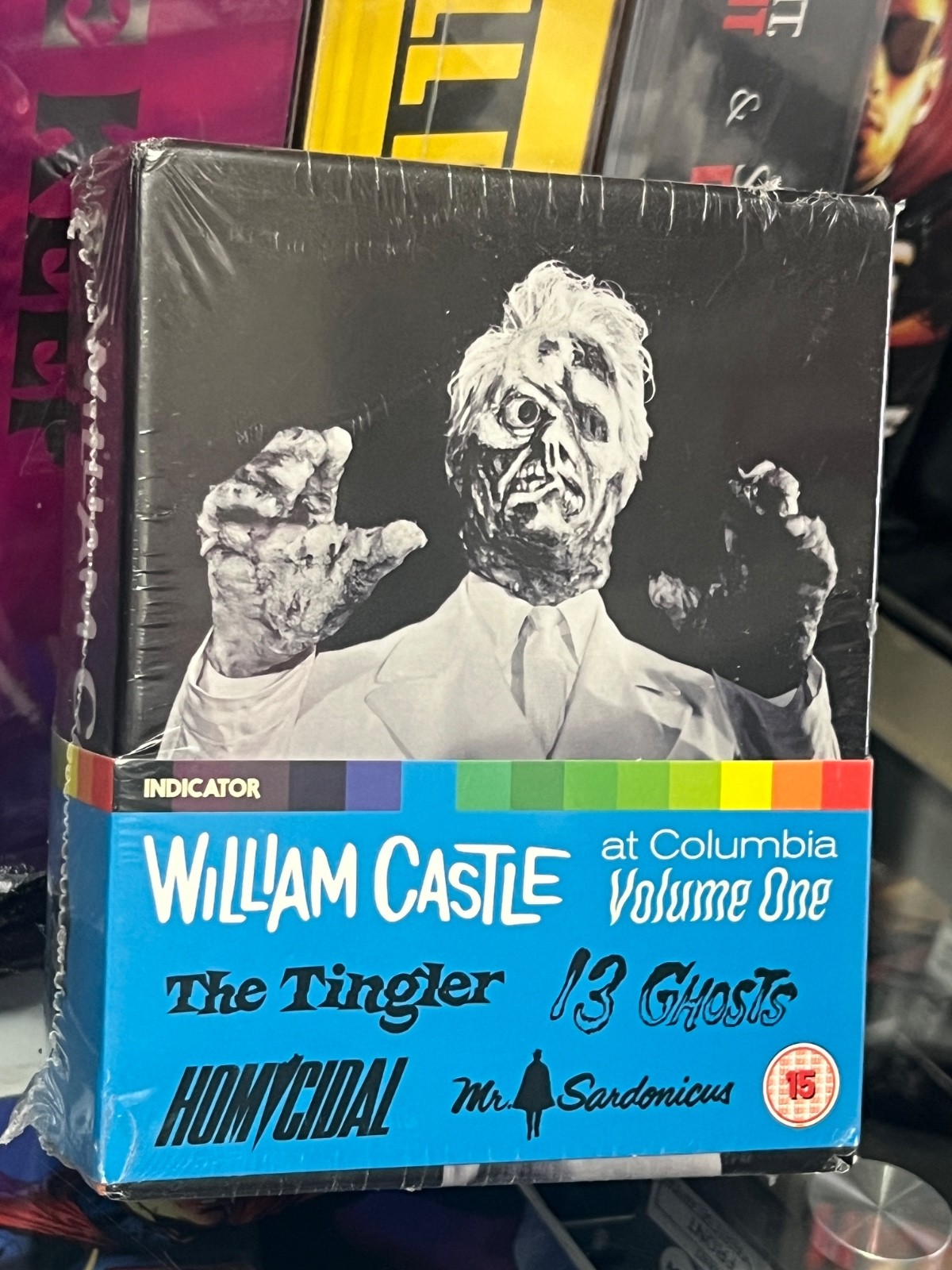 William Castle At Columbia Volume One (BLU-RAY) INDICATOR ZONE ABC BOOKLET! NEW!