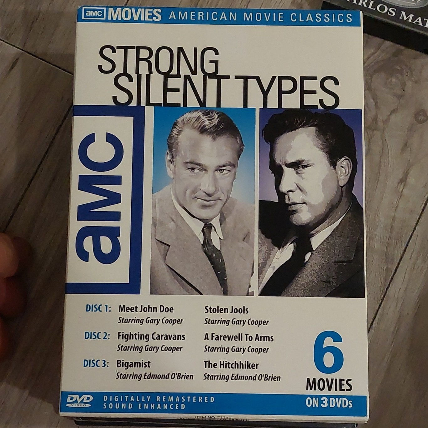 AMC American Movie Classics Strong Silent Types Box Set 3 DVD Remastered Cooper