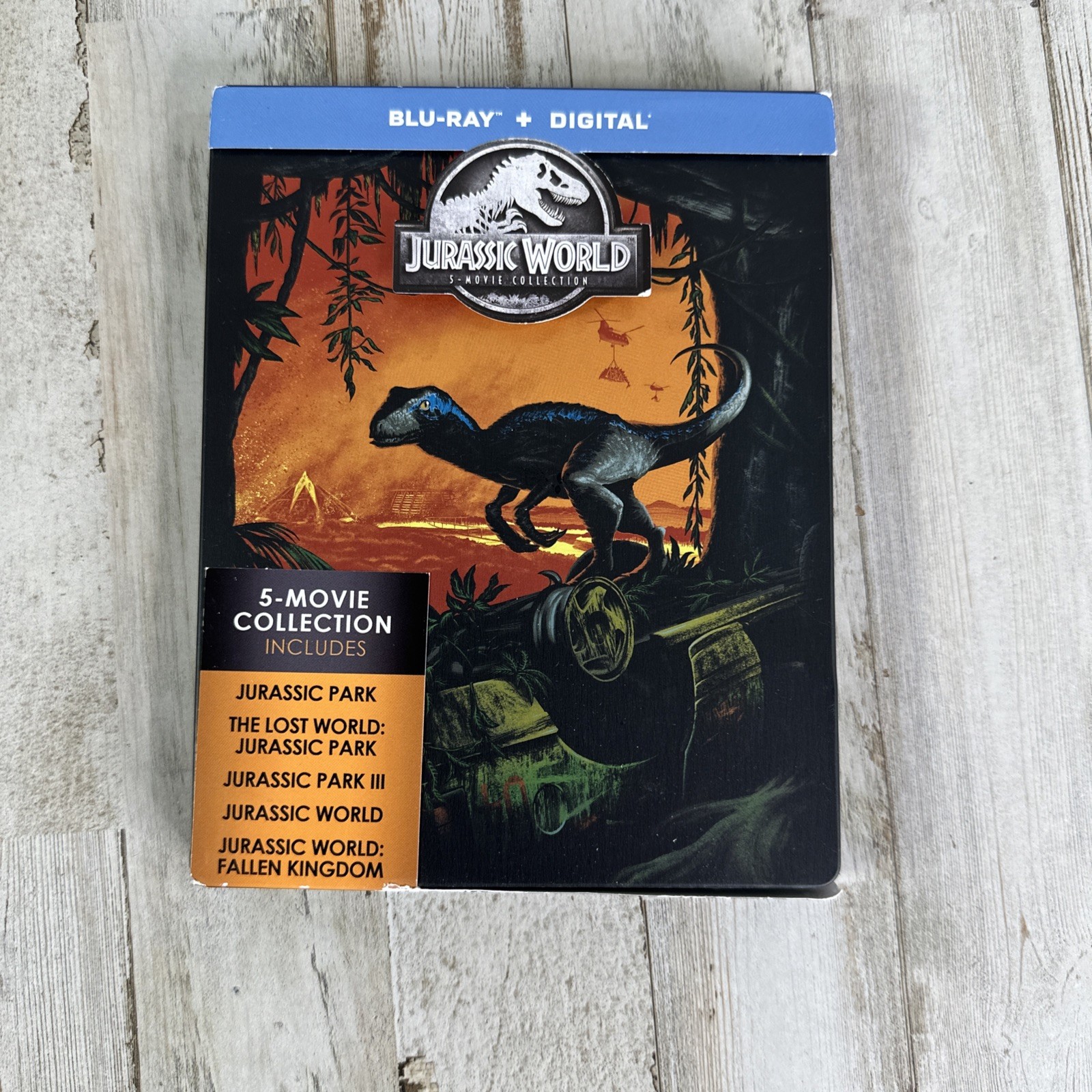 Jurassic World: 5-Movie Collection Steelbook OOP