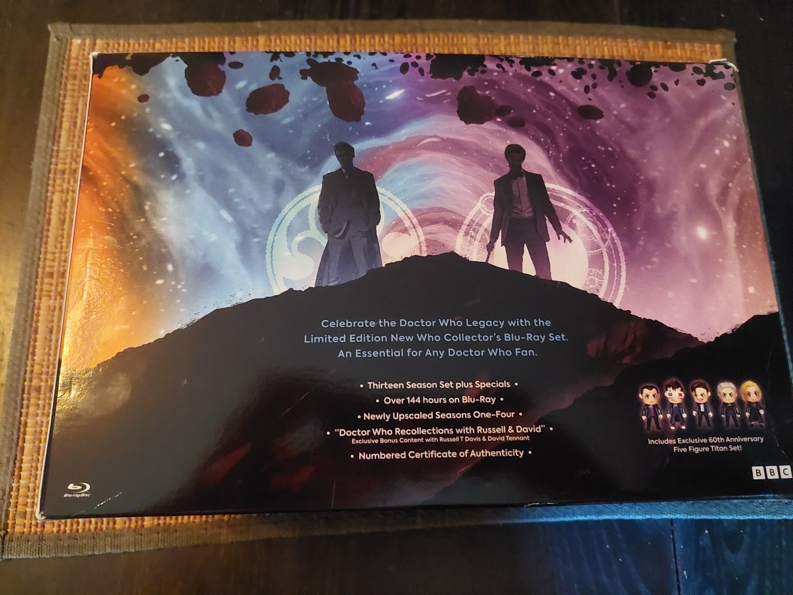 Doctor Who Limited Edition New Who Collector’s Blu Ray Box complete #0803/6000