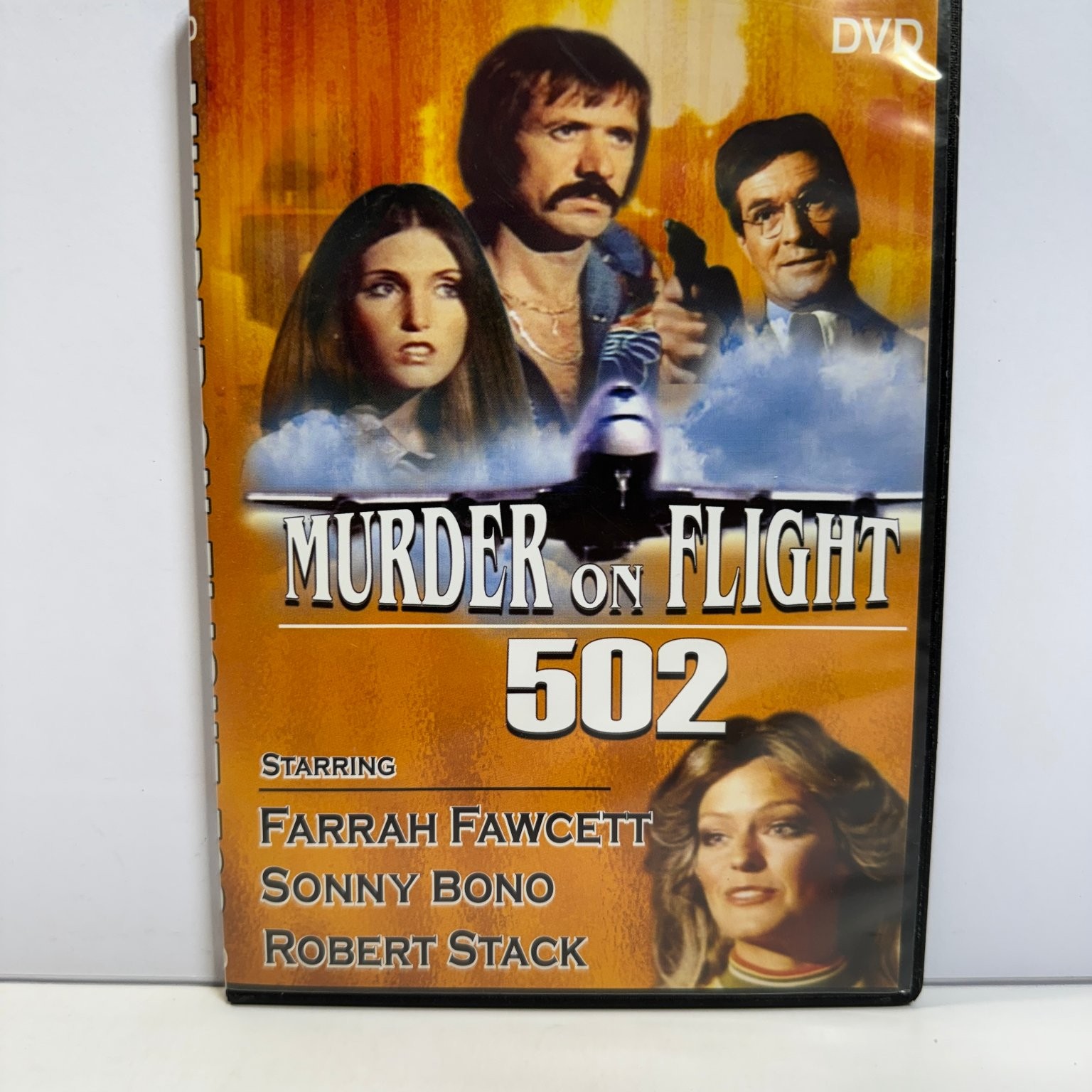 Murder On Flight 502 DVD 2004 Farrah Fawcett Sonny Bono Robert Stack Mystery