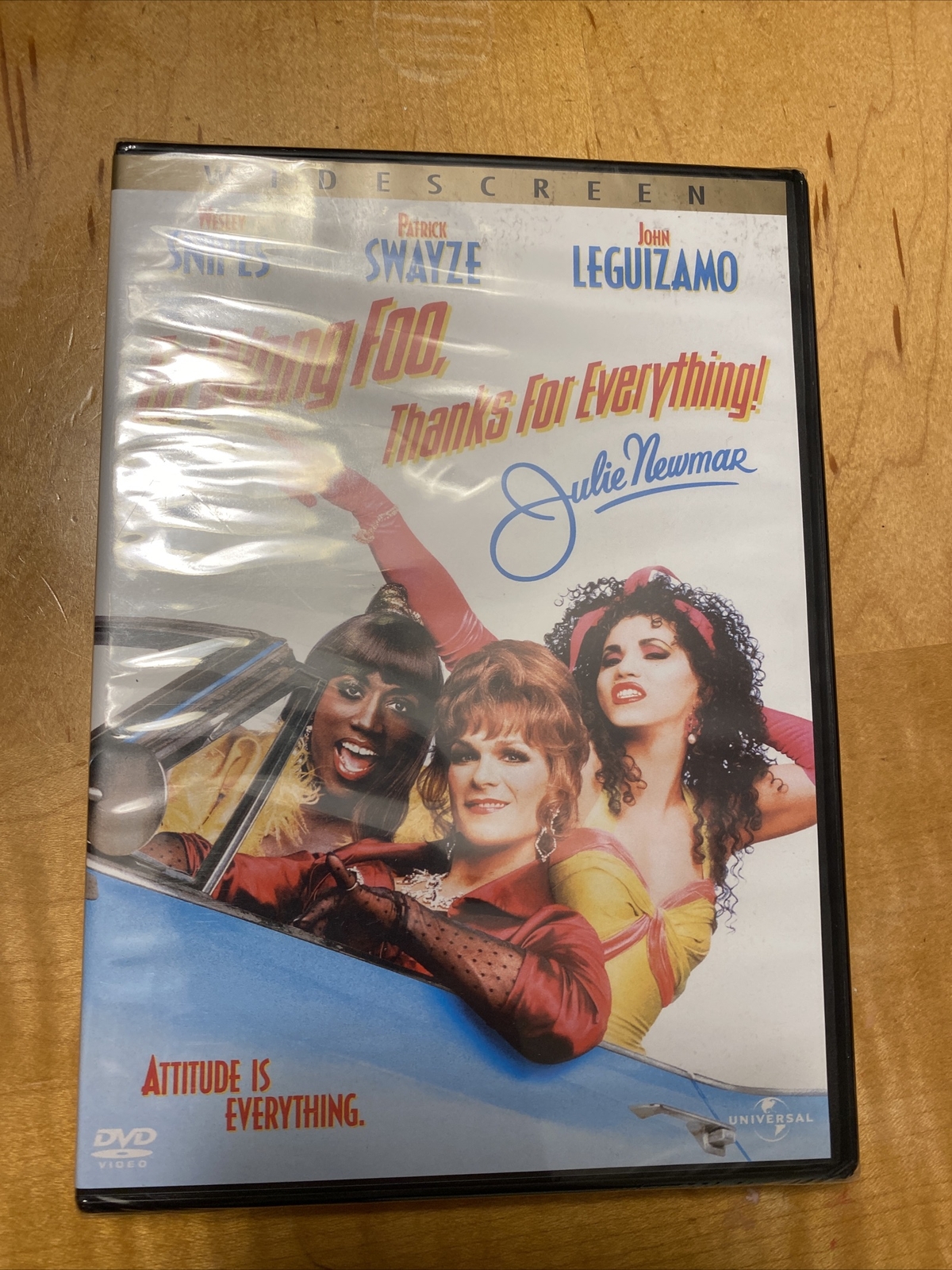 To Wong Foo Thanks for Everything Julie Newmar DVD (sealed) Patrick Swayze, 1995