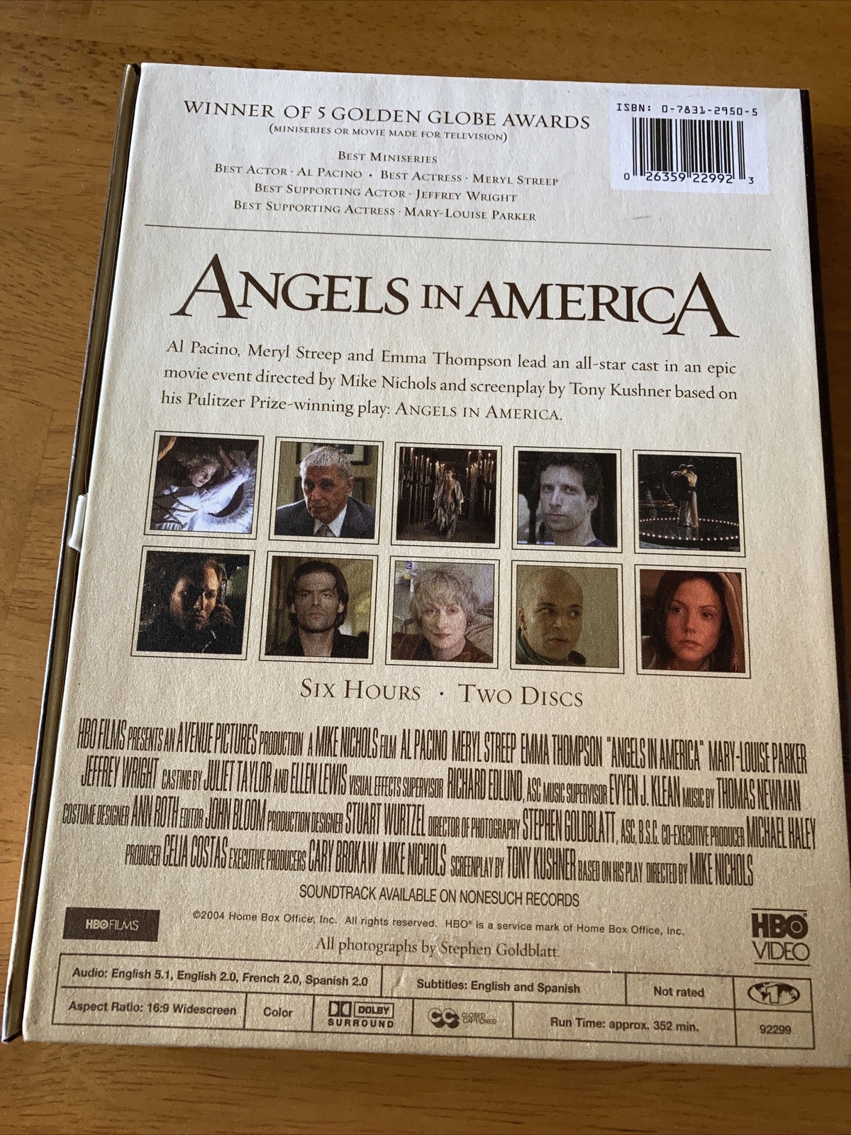 Meryl Streep Dvd Lot (5) Post Rendition Angels In America Devil Wears Prada