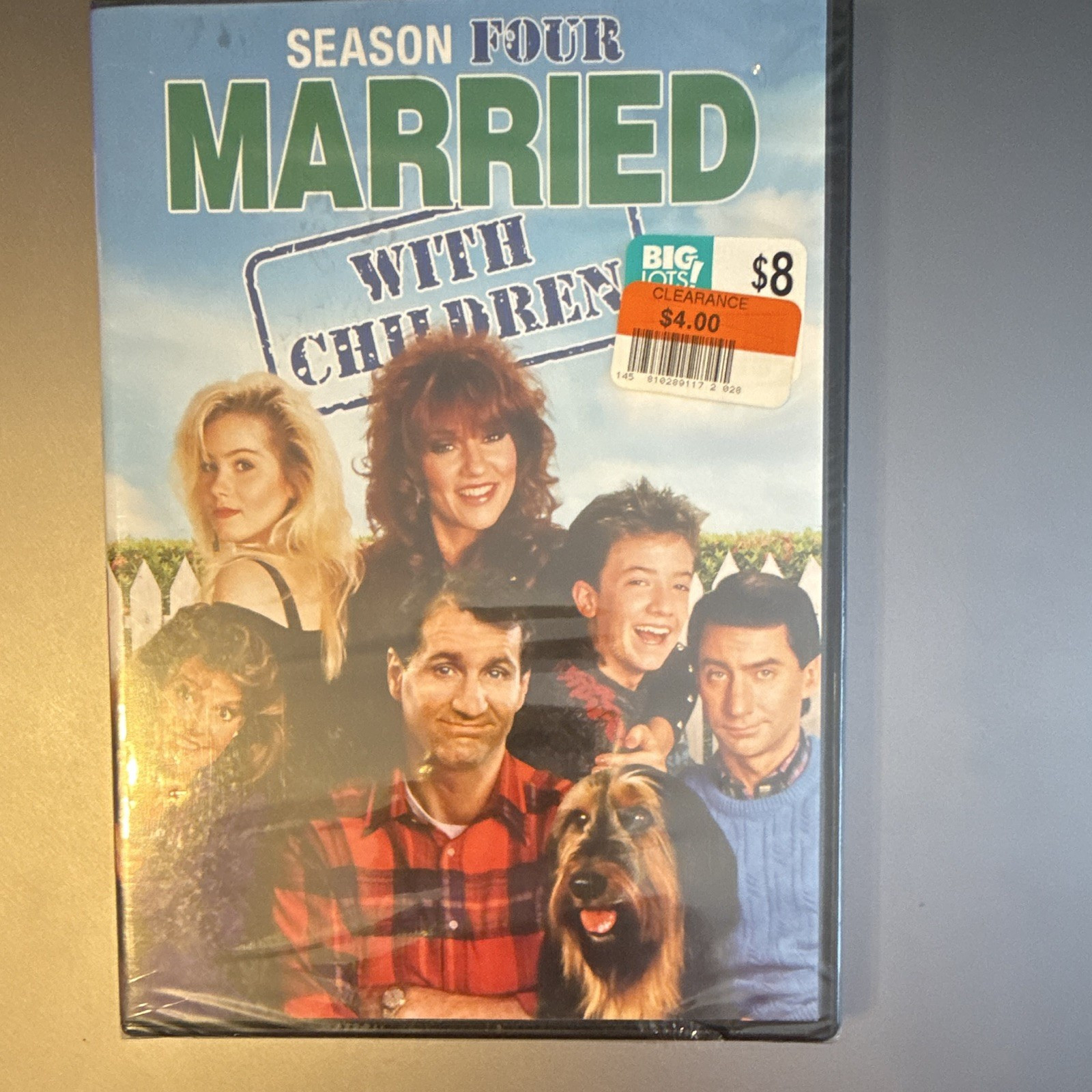Married with Children Season 4 DVD Sony 2014 NR 6h51m 1.33:1