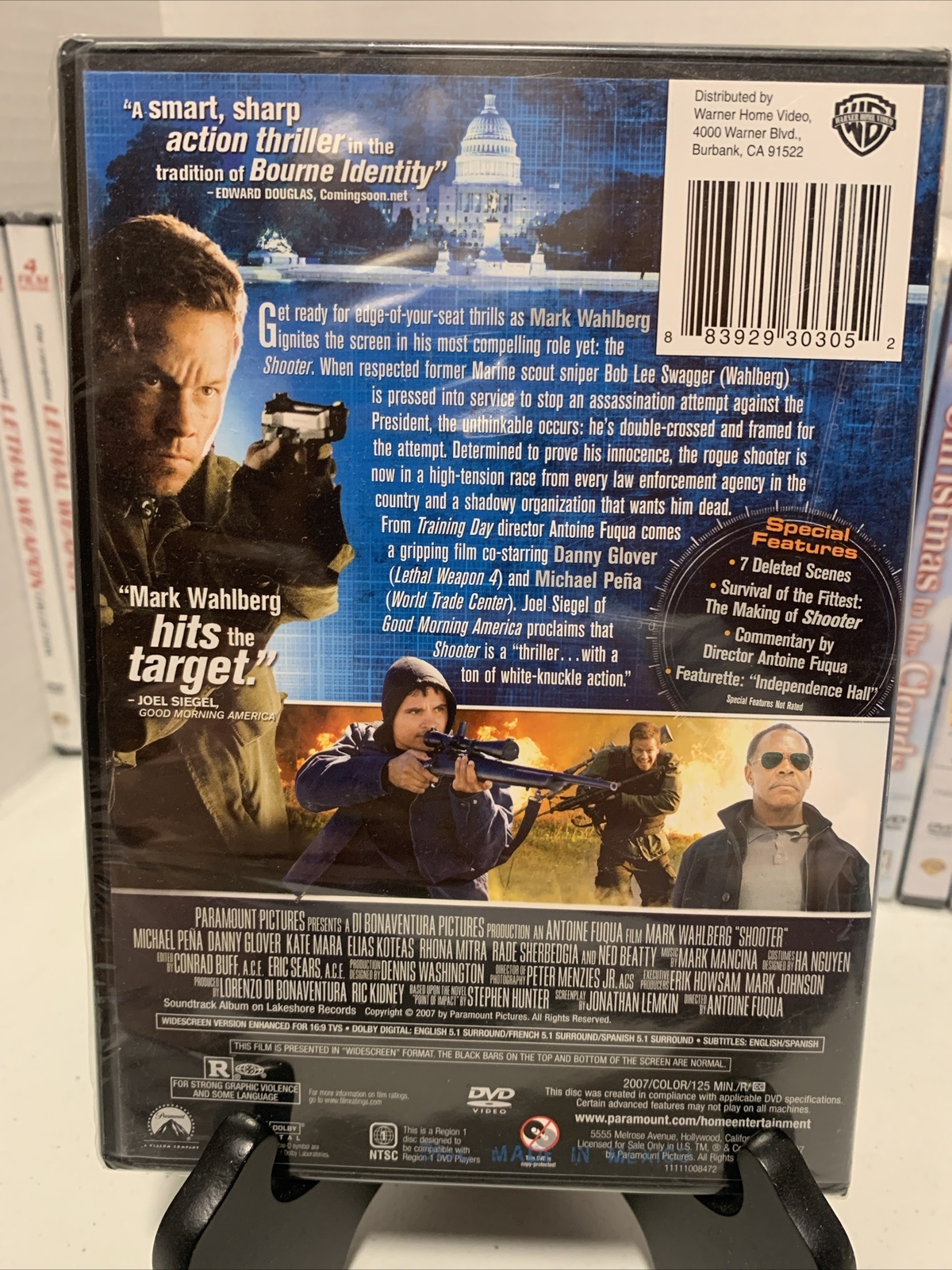 Shooter (DVD, 2013) Mark Wahlberg – Antoine Fuqua Brand New and Factory Sealed