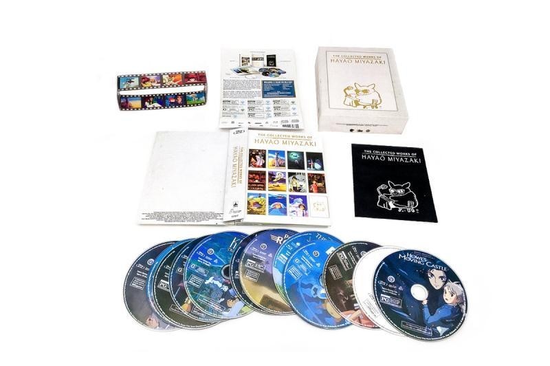 The Collection Works of Hayao Miyazaki (Blu-ray, 12-Disc Set) Studio Ghibli!