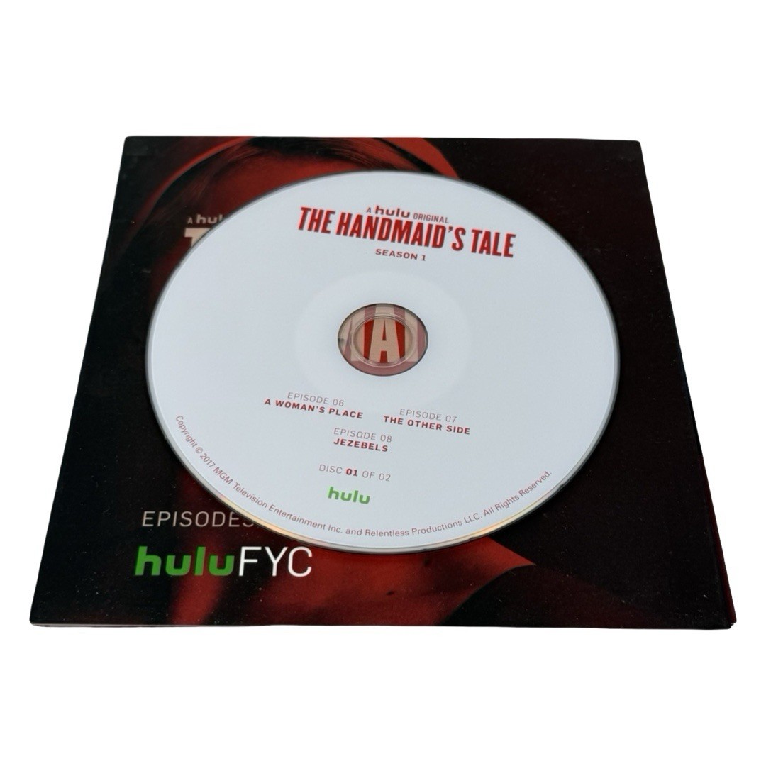 Hulu FYC – The Handmaid’s Tale – Season 1 Episodes 06-10 – Emmy Screener DVD