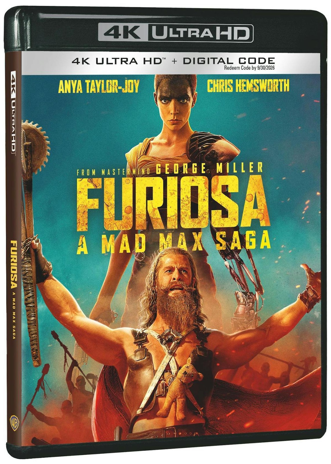 Furiosa A Mad Max Saga 4K UHD Blu-ray NEW
