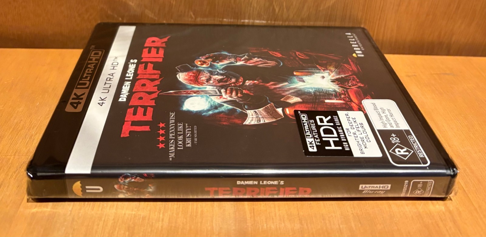 Terrifier Ultra HD (4K UHD, 2024) – Includes All Hallows’ Eve Prequel