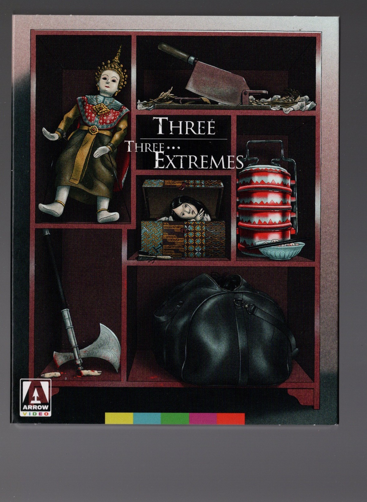 Three / Three… Extremes (Blu-ray, 2002-2004, 2-Disc Set) LIKE NEW w/Slipcover
