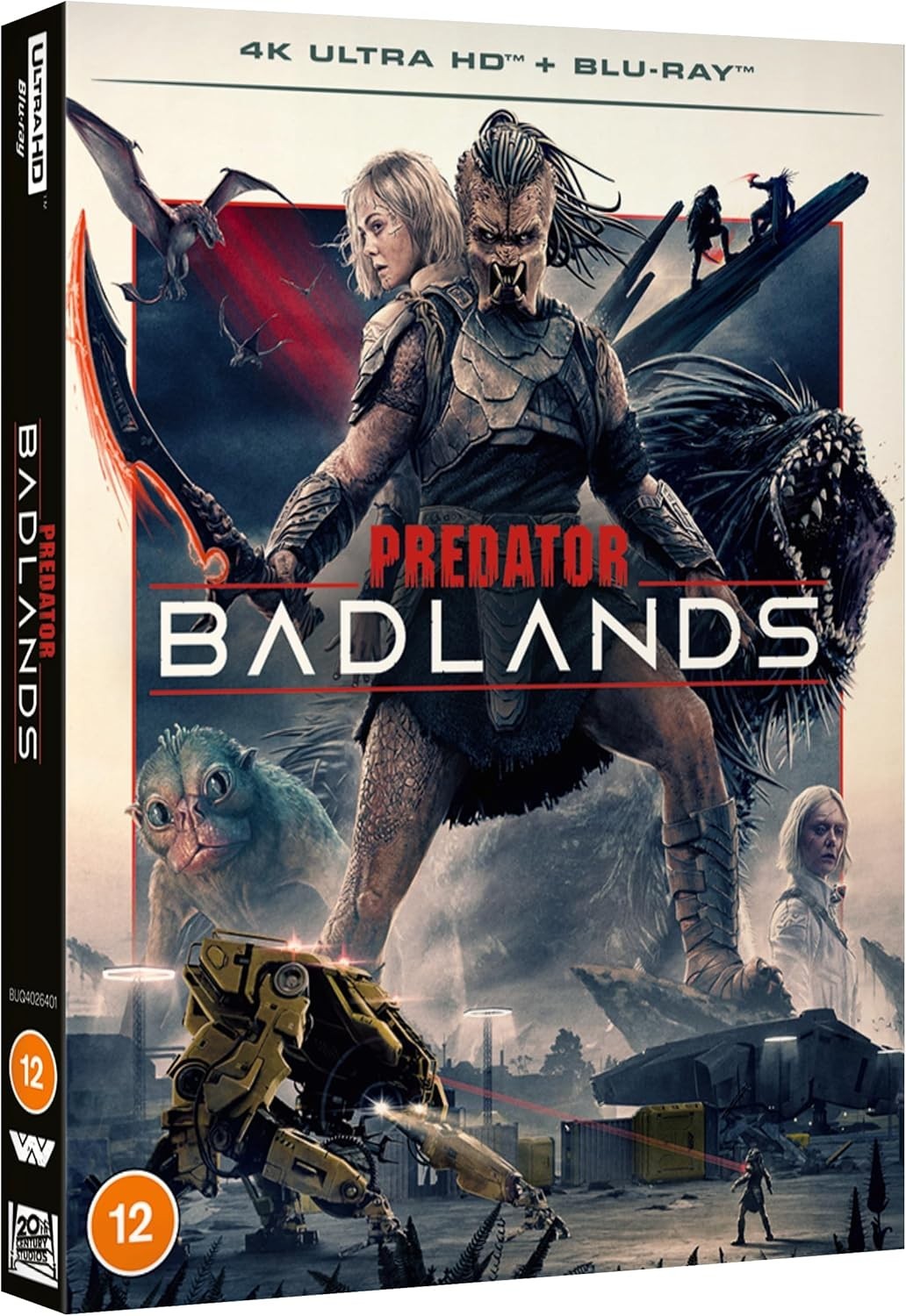 PREDATOR 6 MOVIE COLLECTION Region Free 4k Ultra HD Blu Ray (1987-2025) Badlands