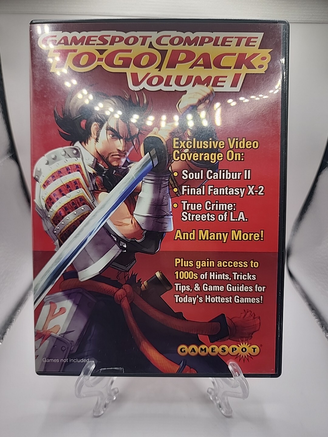 Gamespot Complete To-Go Pack: Volume 1 Promo DISC RARE