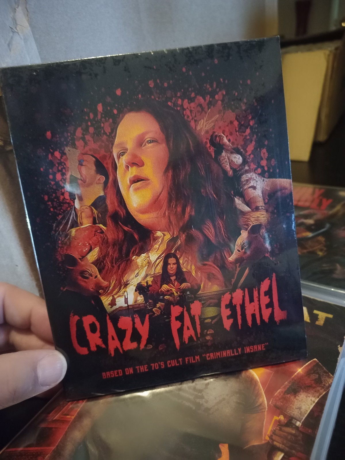Crazy Fat Ethel Blu-ray Horror Movie