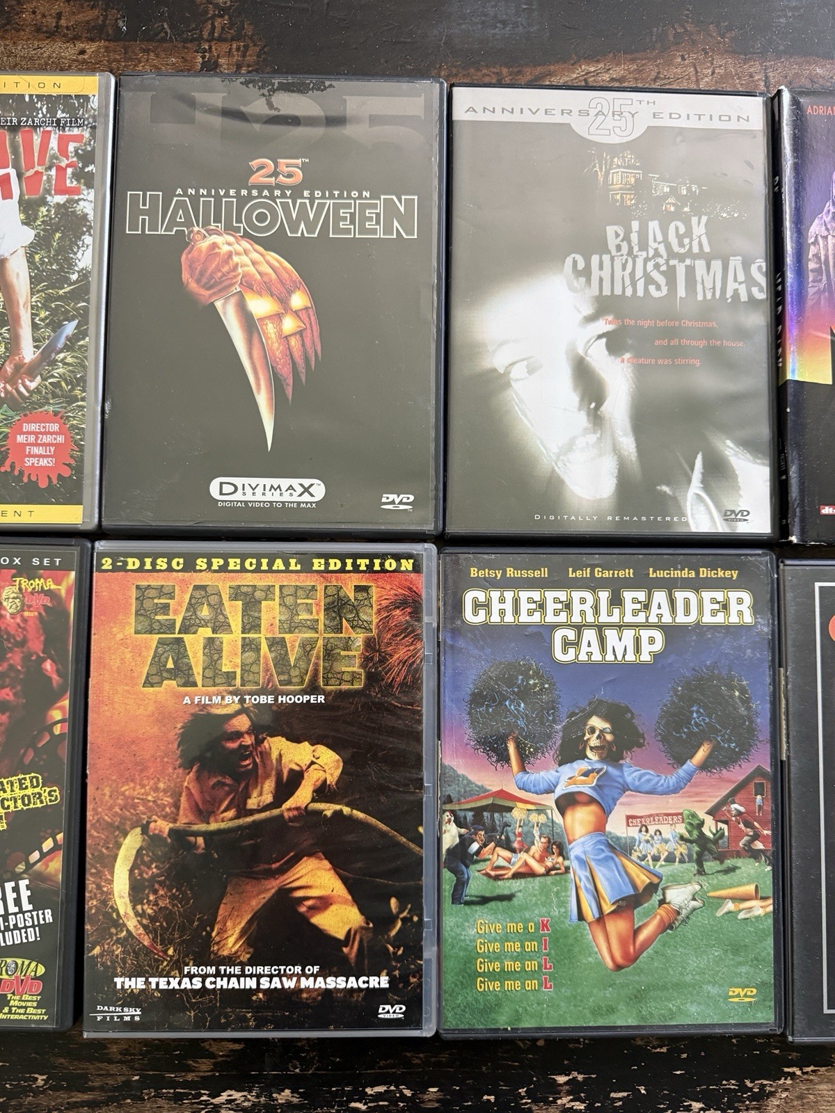 Horror And Cult Classic DVD Lot Some Rare Some Not All Great! 14 In All