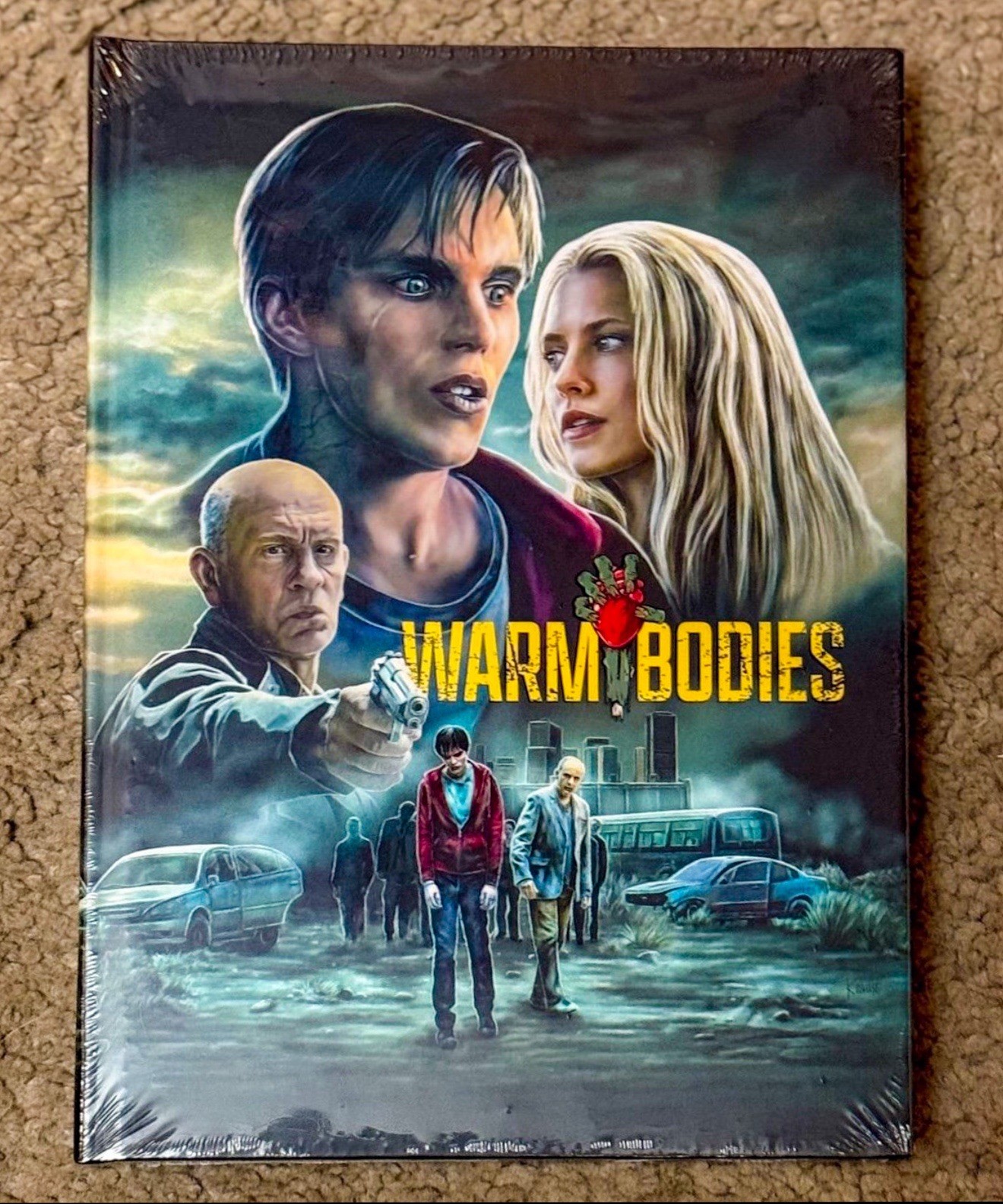 Warm Bodies (2013) Numbered Limited Edition /222 Mediabook – Blu-ray RARE