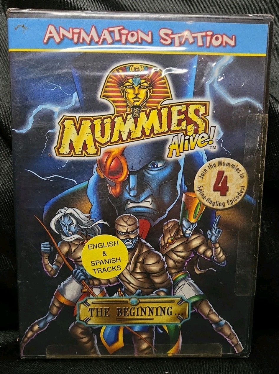 Mummies Alive! The Beginning TV Animated Series (DVD) NEW SEALED