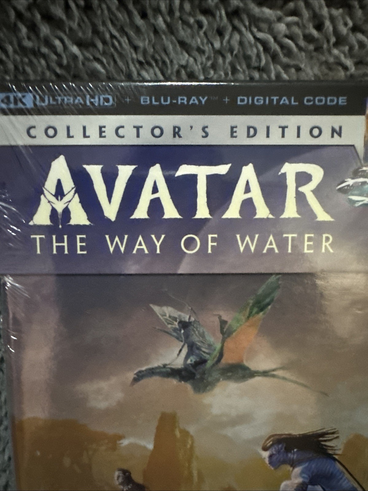Avatar: the Way of Water 4k Ultra HD + Blu-Ray + Digital 4 Disc Collector’s Ed.