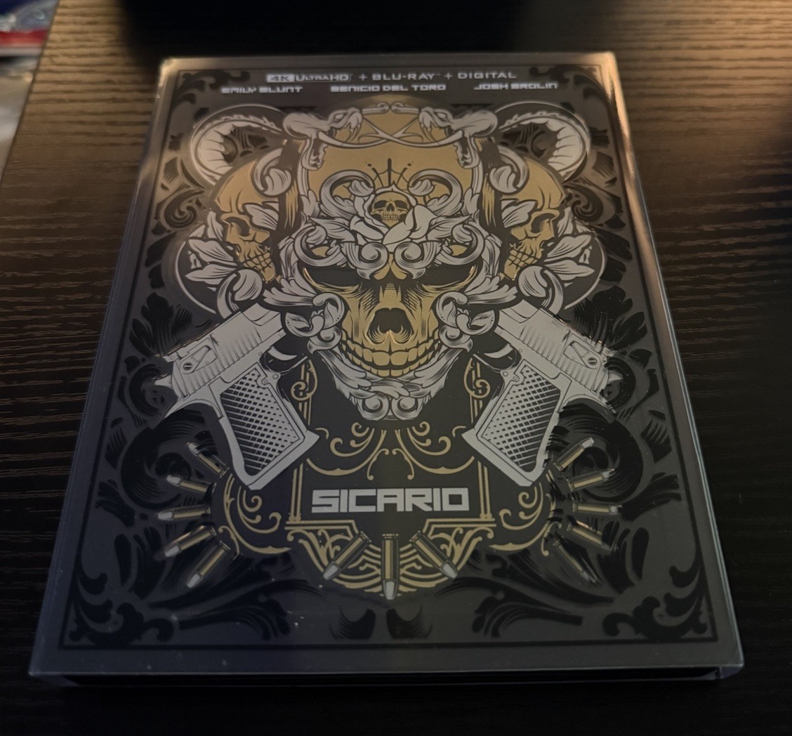 Sicario (4K Ultra HD + Blu-ray + Digital Copy, 2015, SteelBook Edition)