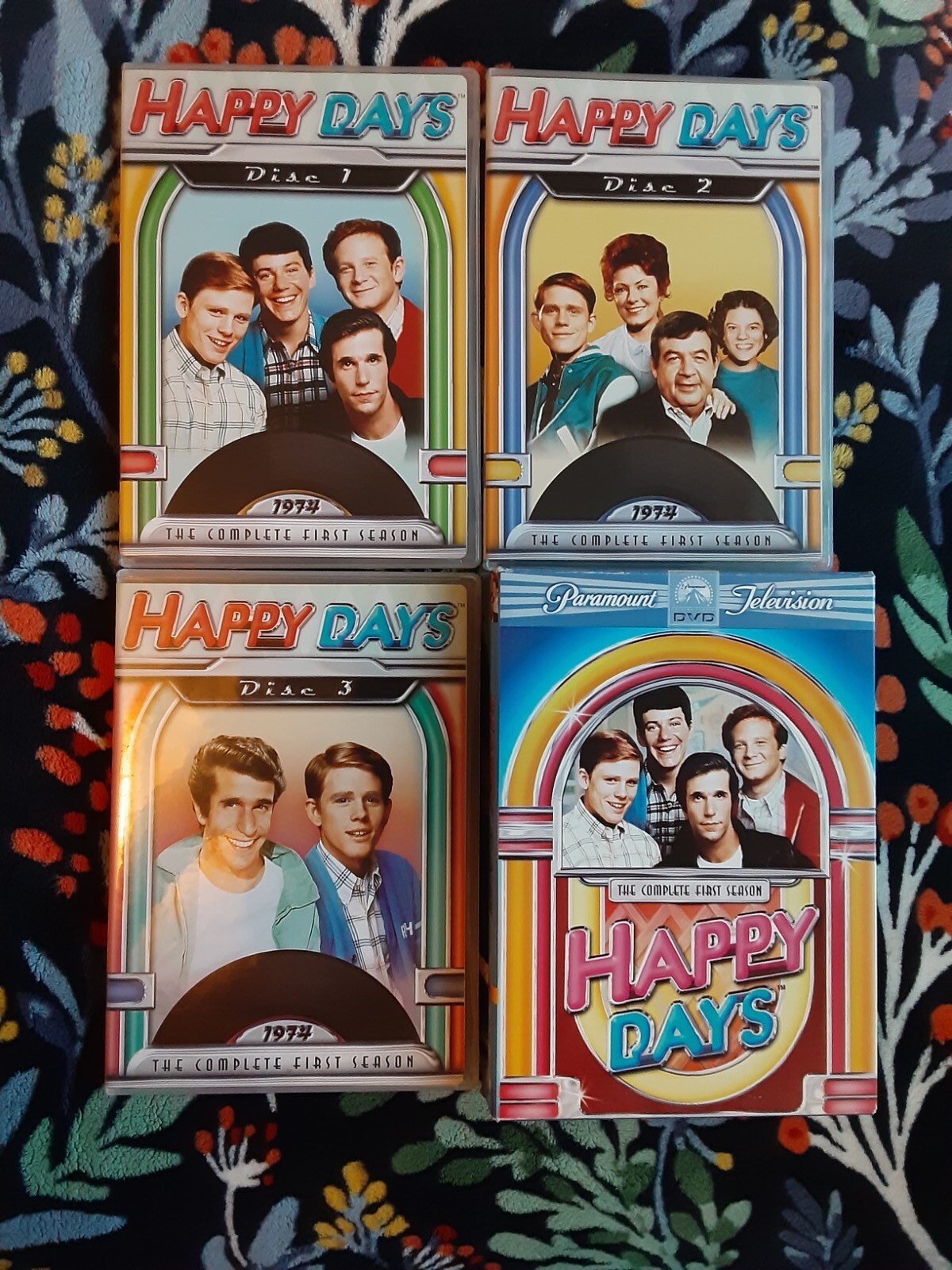 HAPPY DAYS THE COMPLETE FIRST SEASON DVD/3 DISC/RON HOWARD/HENRY WINKLER
