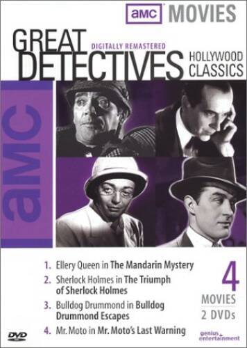 AMC Movies: Great Detective Classics – DVD By Artist Not Provided – VERY GOOD