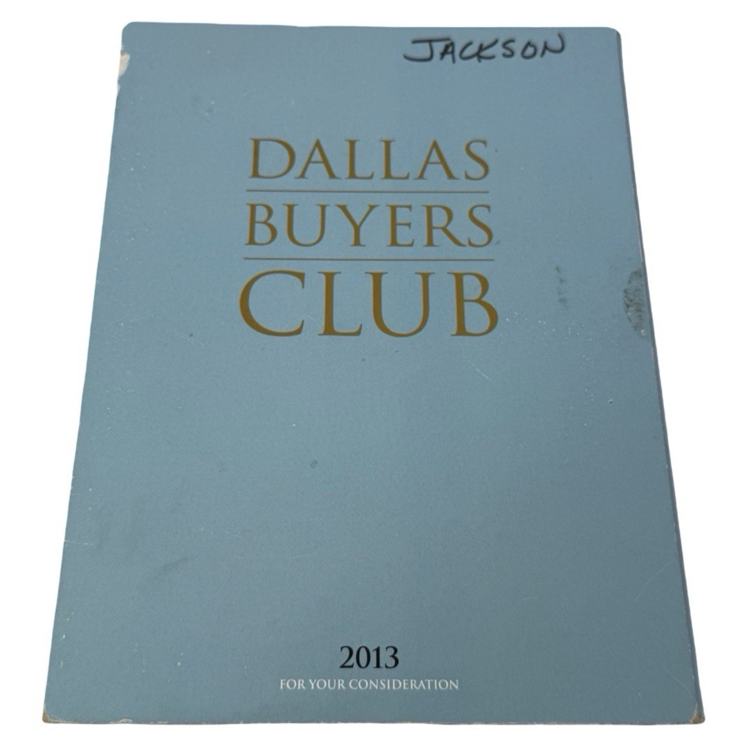 Dallas Buyers Club FYC For Your Consideration 2013 Oscar Campaign Brochure