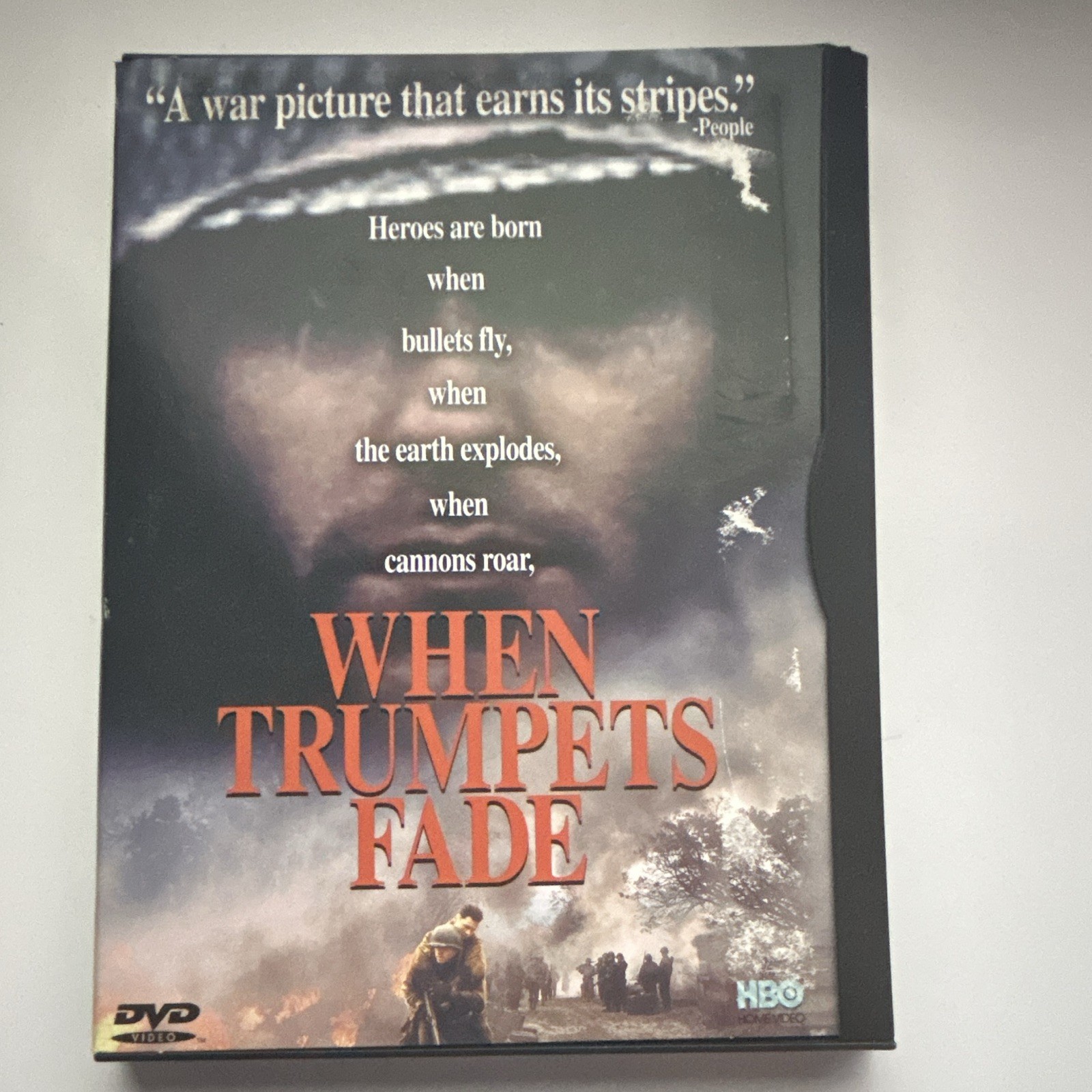HBO Home Video When Trumpets Fade DVD R 1998 Ron Eldard John Irvin 92 Min