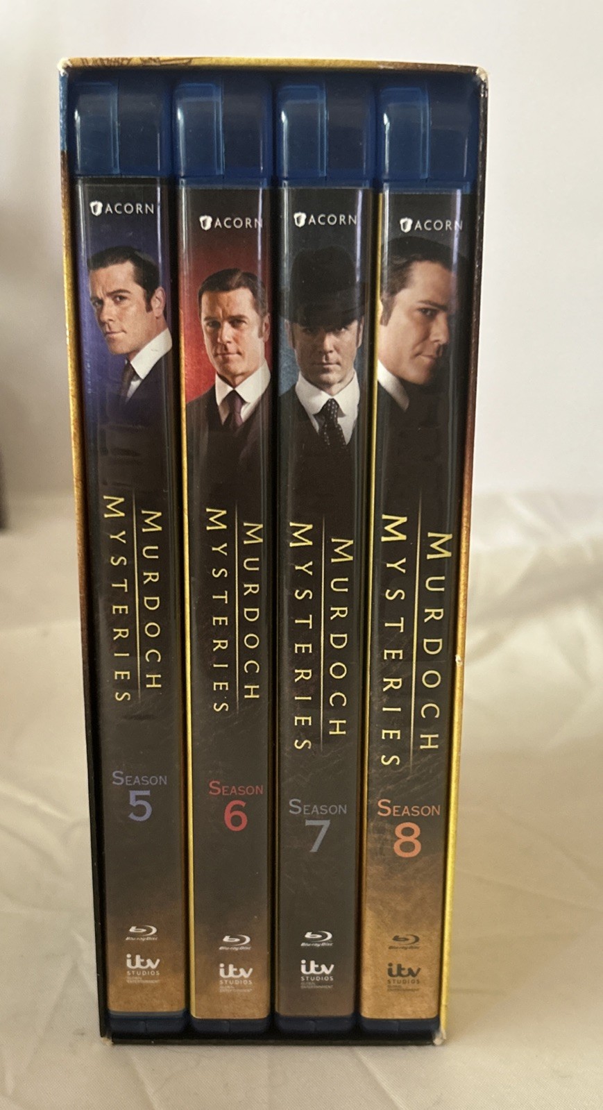 Murdoch Mysteries: Seasons 5-8 Collection BLU-RAY 15-Disc Yannick Bisson Mystery