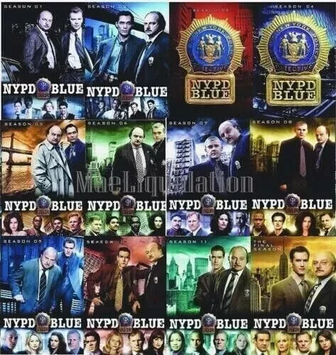 NYPD BLUE the Complete Series Seasons 1-12 DVD SET