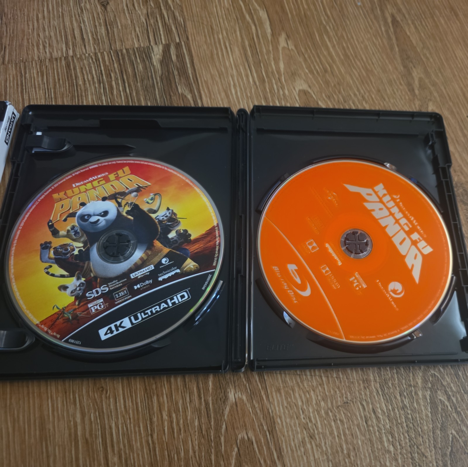 KuNg Fu PaNDa: 4K+blu-ray with slip