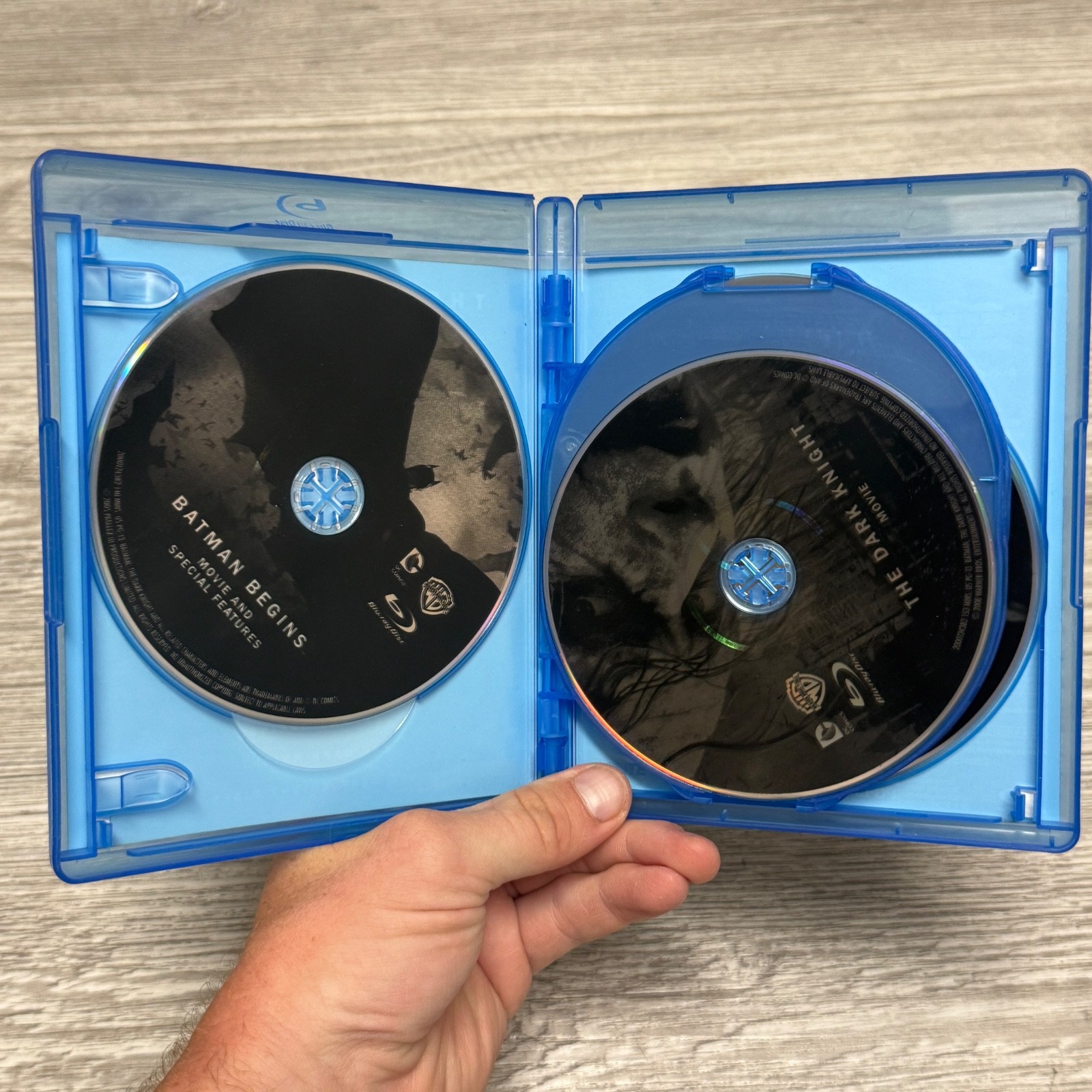 The Dark Knight Trilogy (Blu-ray 6 Disc, 2016, Special Edition) Christian Bale