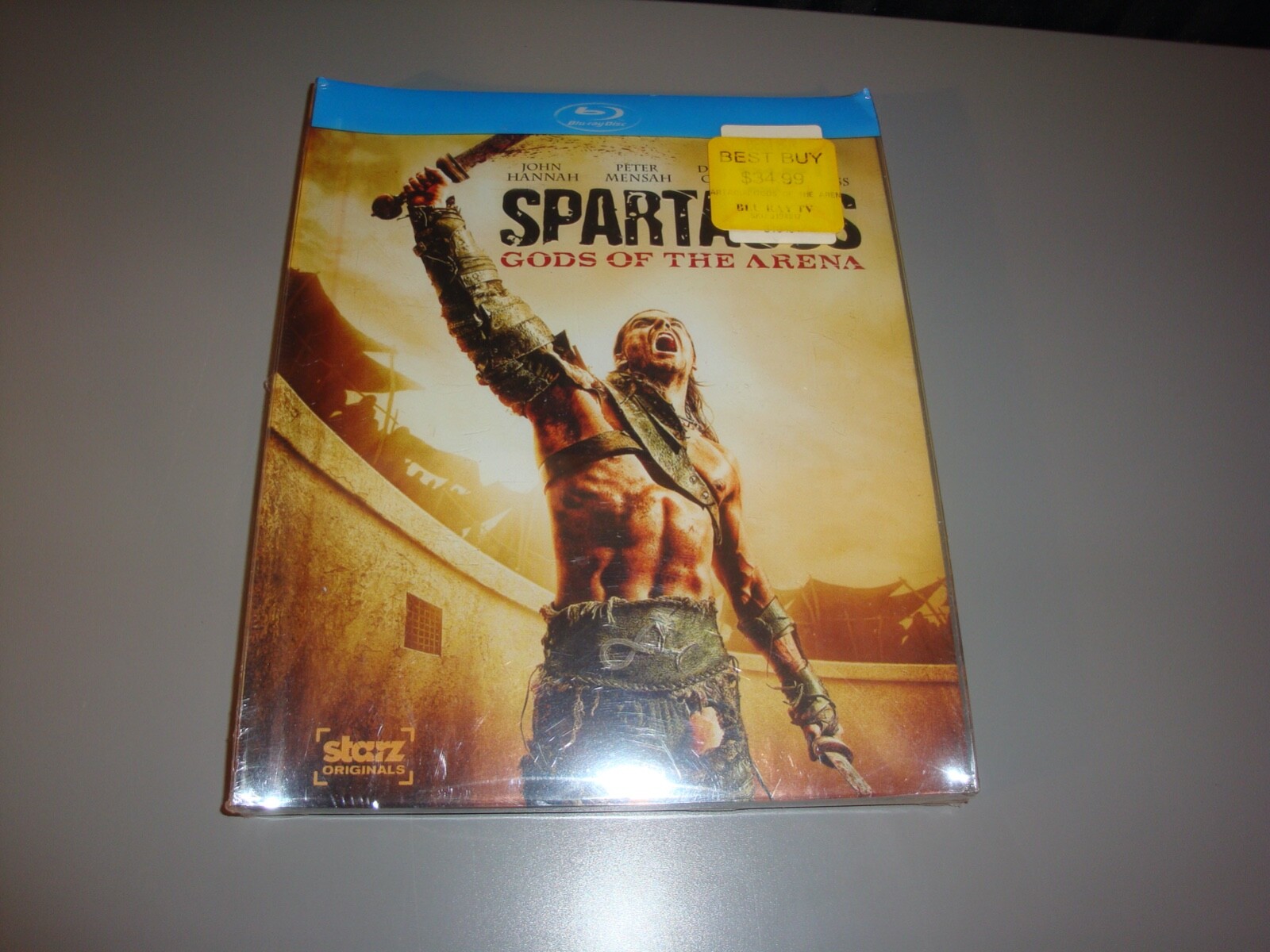 Spartacus Gods of the Arena New Digibook Blu Ray Movie Starz Anchor Bay